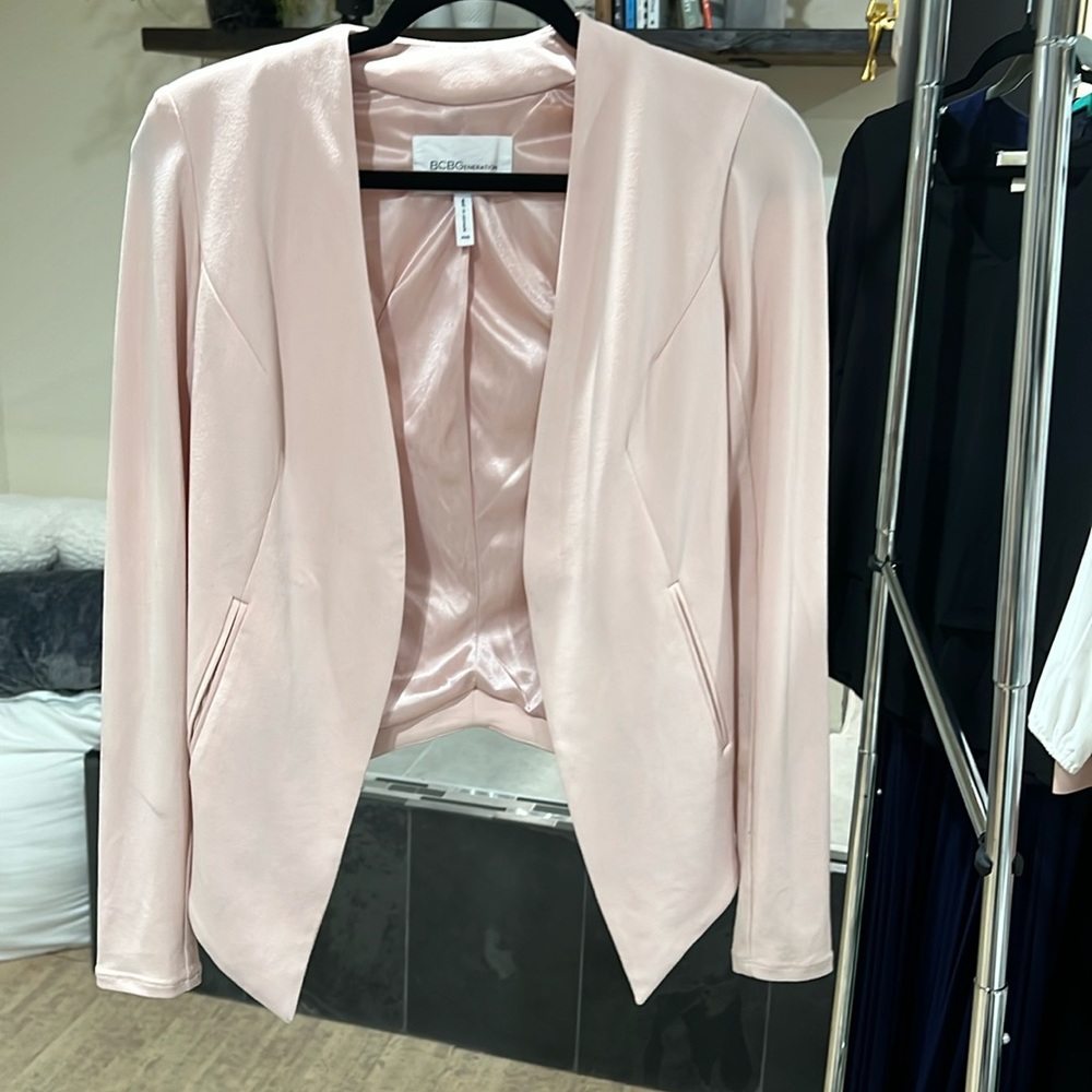 Bcbgeneration Blush Blazer Asymmetrical - image 1
